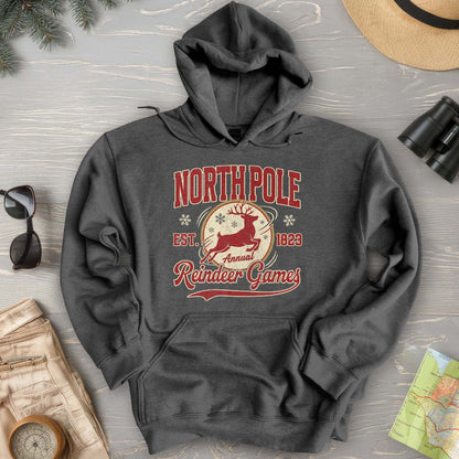 North Pole Annual Reindeer Games Hoodie