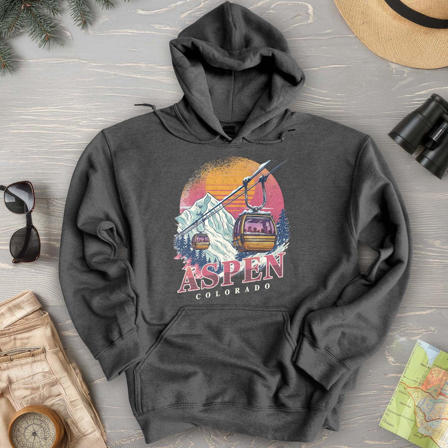 Aspen Retro Blast Hoodie