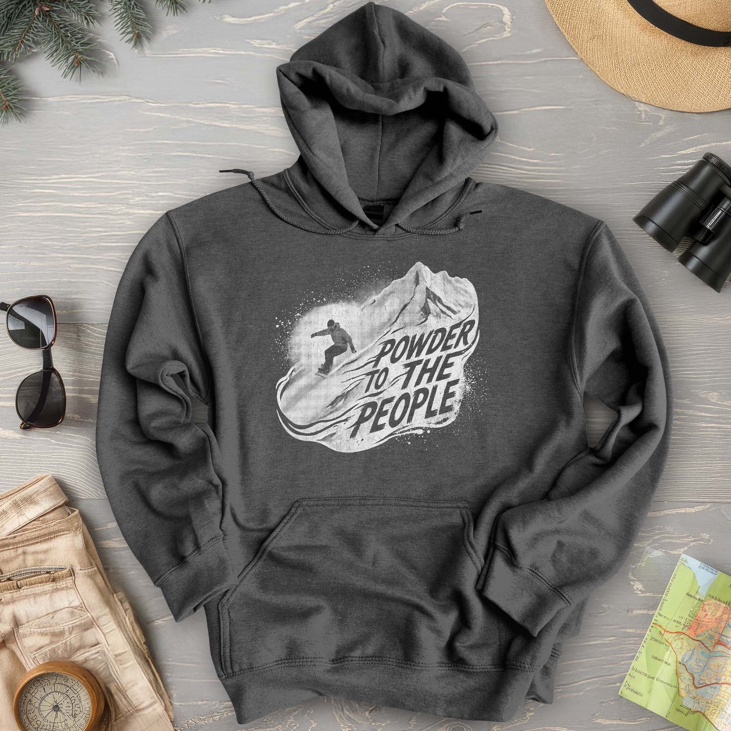 Powder to the People Boarding Hoodie