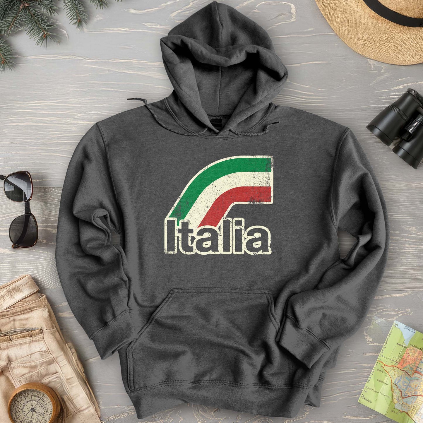 Italia Stripes Hoodie