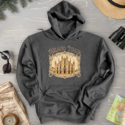 Duomo di Milano Sepia Hoodie