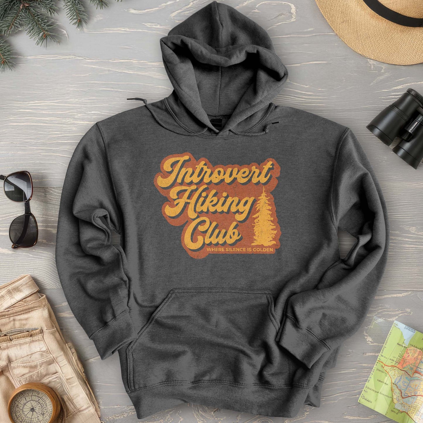 Introvert Hiking Club Hoodie