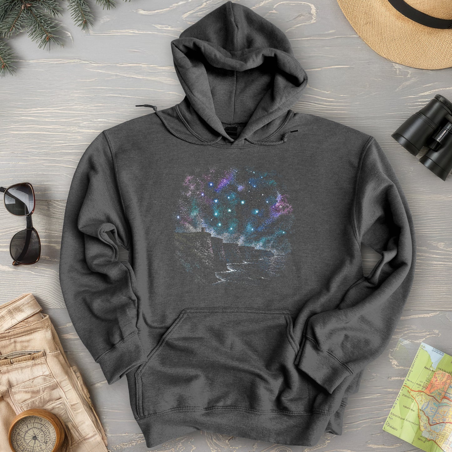 Cliffs of Moher Stars Hoodie