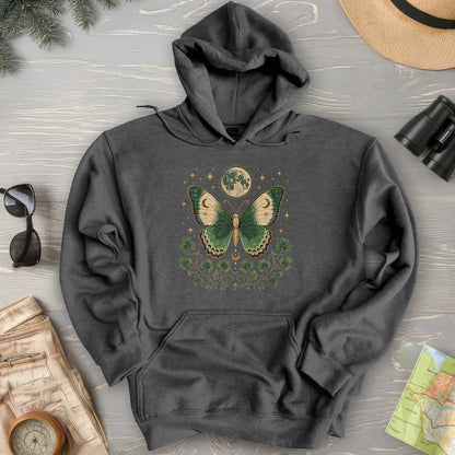 Shamrock Moon Butterfly Hoodie