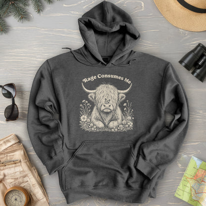 Raging Coo Monogram Hoodie