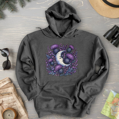 Botanical Moon Thistle Hoodie