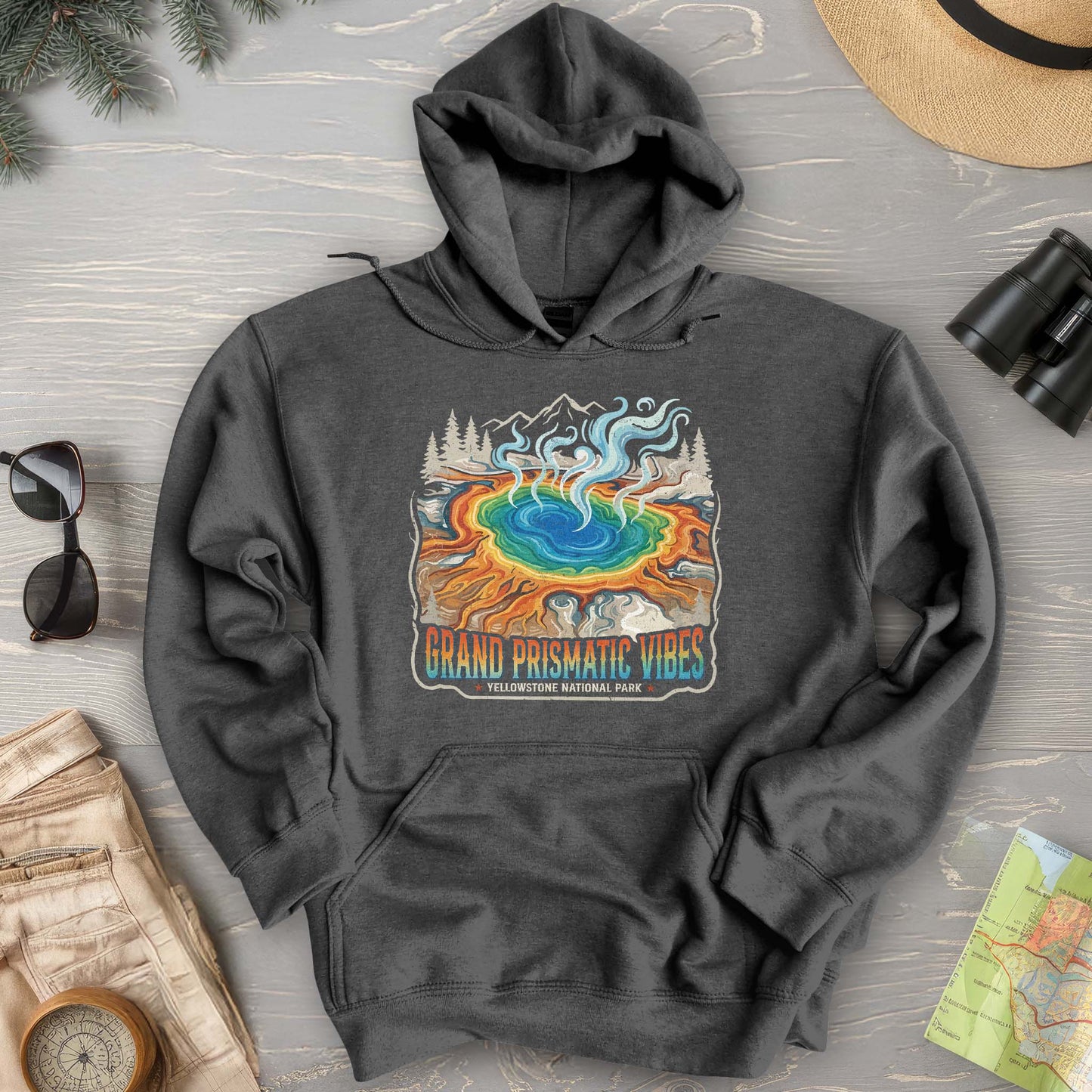 Grand Prismatic Vibes Hoodie