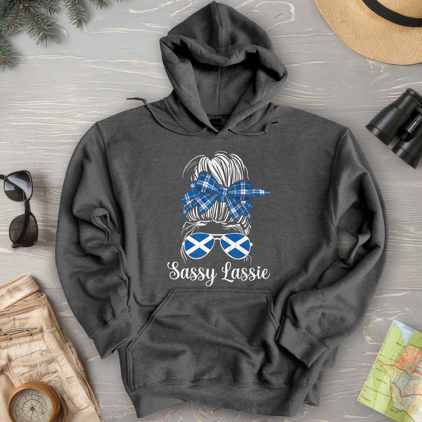 Scottish Sassy Lassy Hoodie