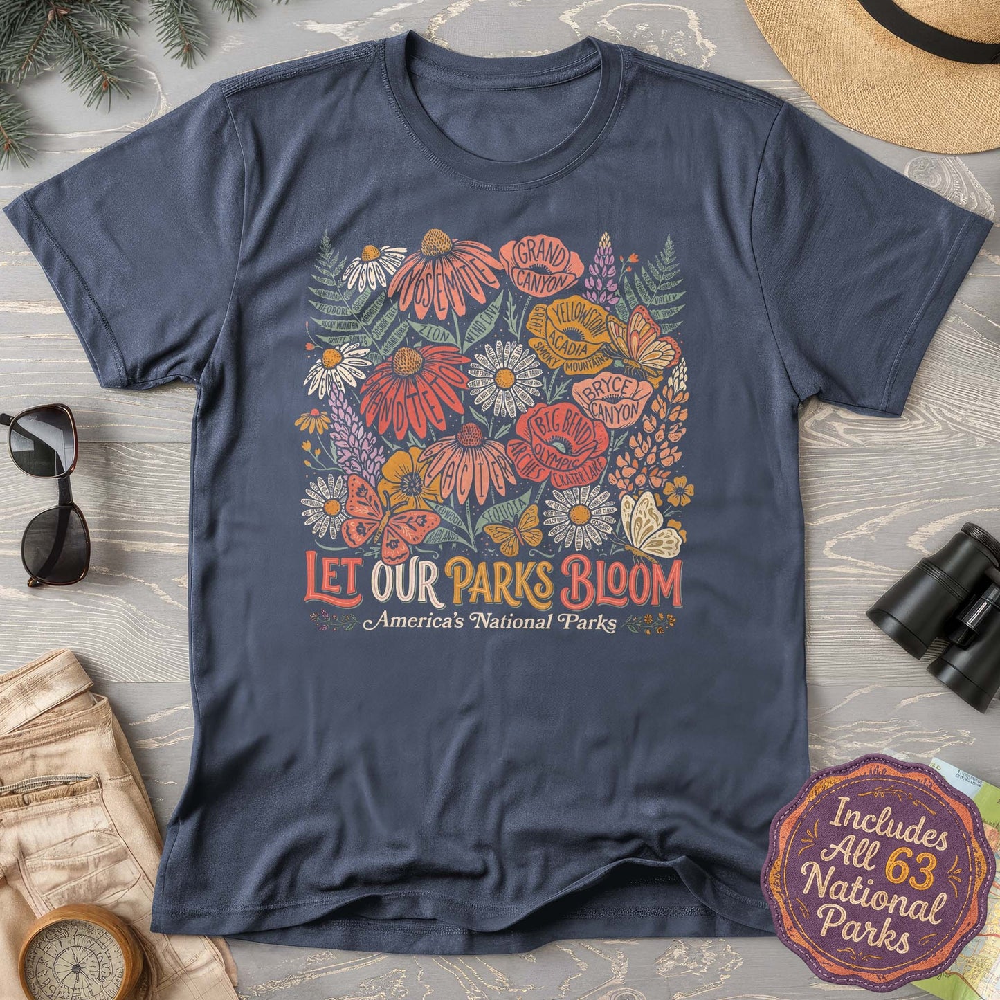 Let Our Parks Bloom T-Shirt