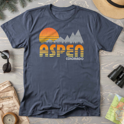 Aspen "80's Retro" Comfort Colors T-Shirt