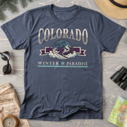 Colorado 90's Retro Ski Sprint Comfort Colors T-shirt