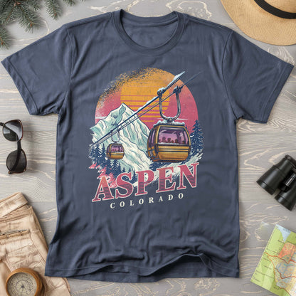 Aspen Retro Blast Comfort Colors T-shirt