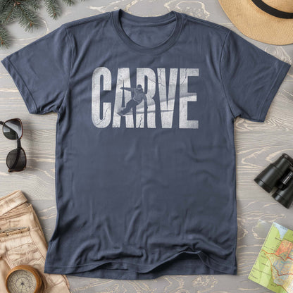 Carve Snowboard Comfort Colors T-shirt