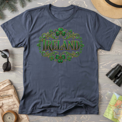 Ireland Shamrock Emblem Comfort Colors T-shirt