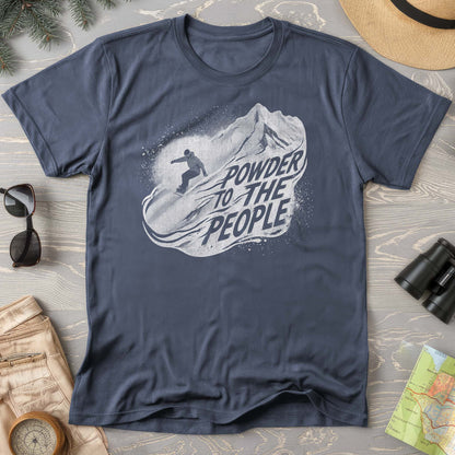 Powder to the People Boarding T-shirt
