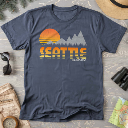Seattle 80's Retro T-Shirt