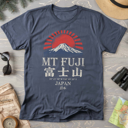 Mount Fuji Rising Sun T-Shirt