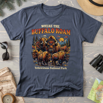 Where the Buffalo Roam T-Shirt