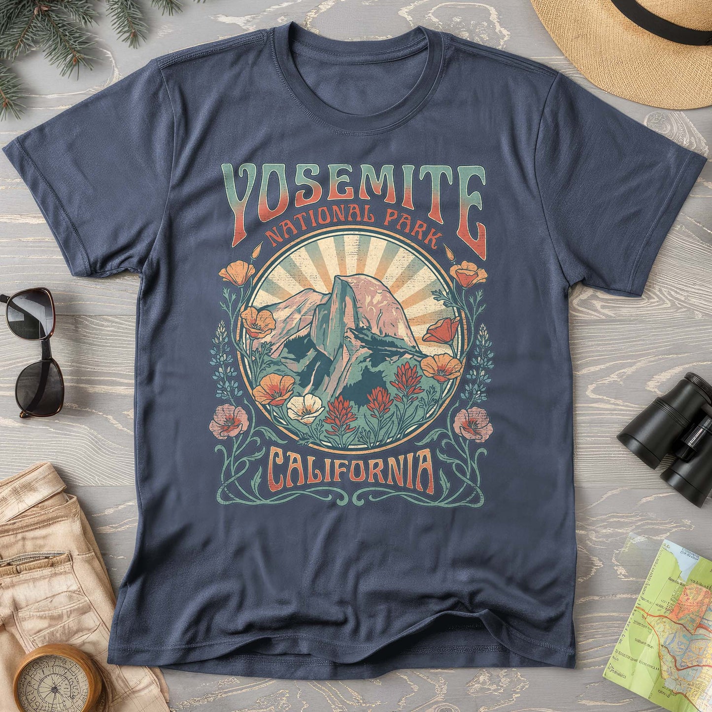 Yosemite Flower Power T-Shirt
