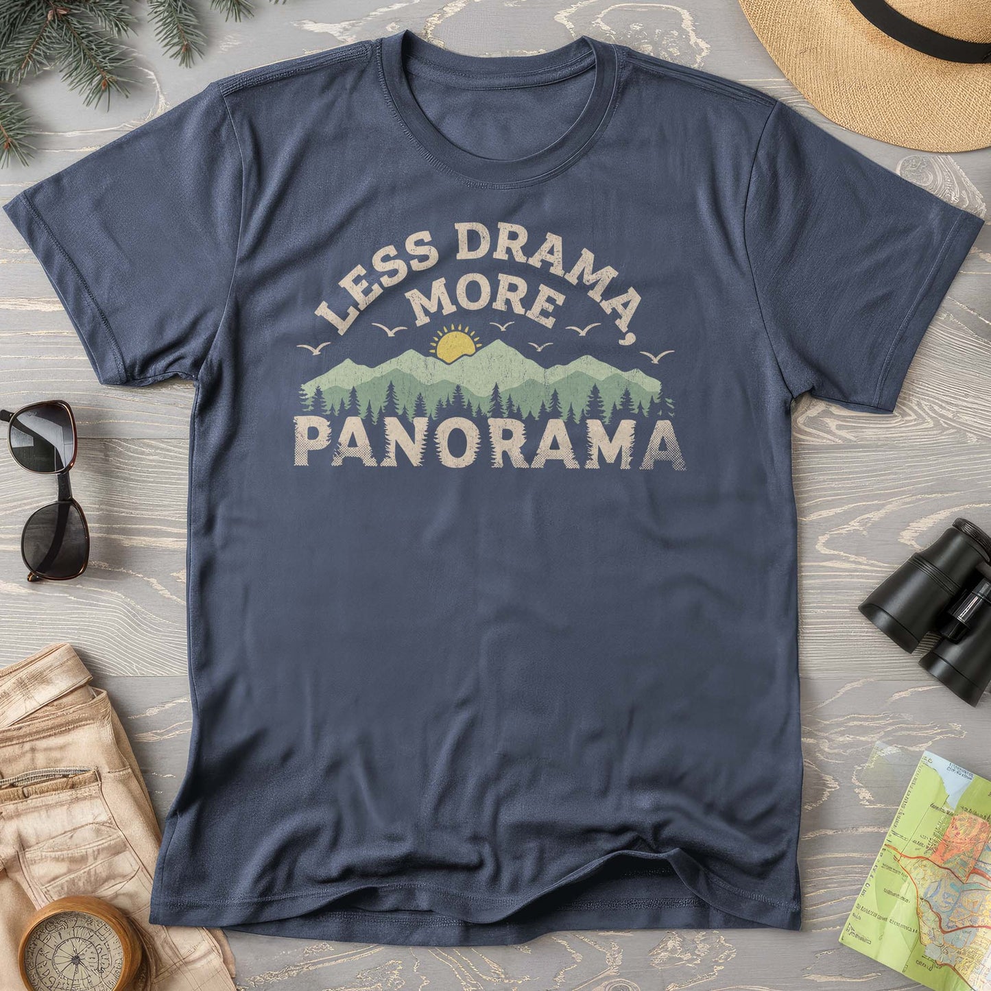 Less Drama More Panorama T-Shirt