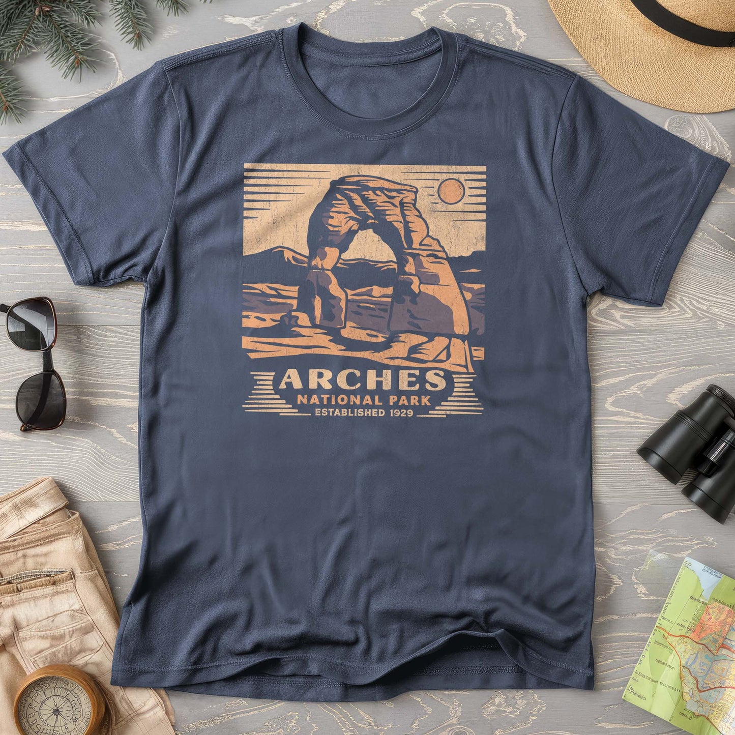 Arches Cut-Out T-Shirt