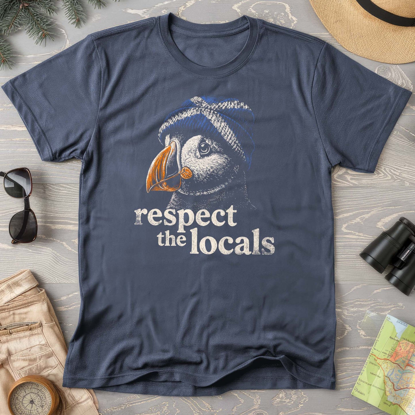Puffin Scotland Beanie T-Shirt