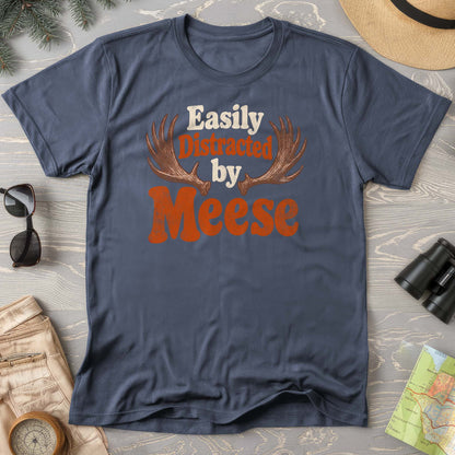 Distracted By Meese Antlers T-Shirt
