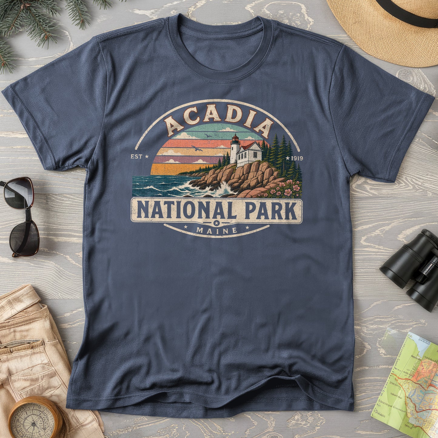 Acadia Medallion T-Shirt