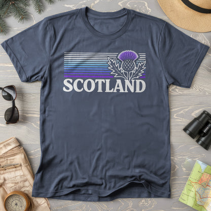 Scotland Retro Thistle T-Shirt