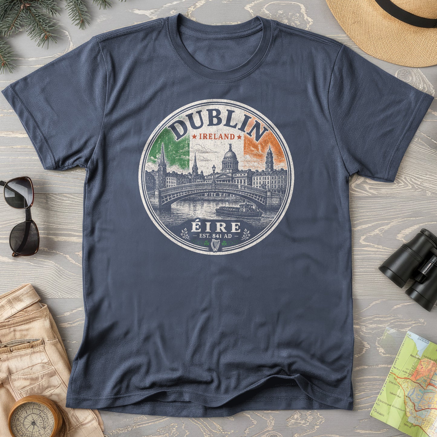 Dublin Badge T-Shirt