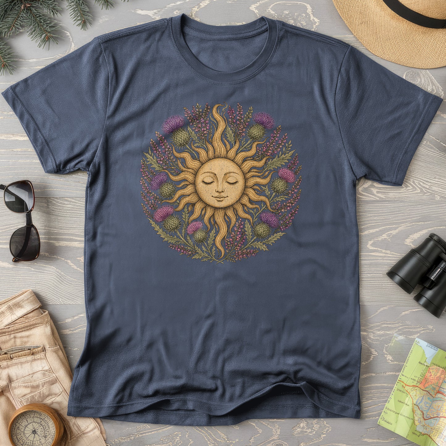 Thistle Celestial Sun T-Shirt