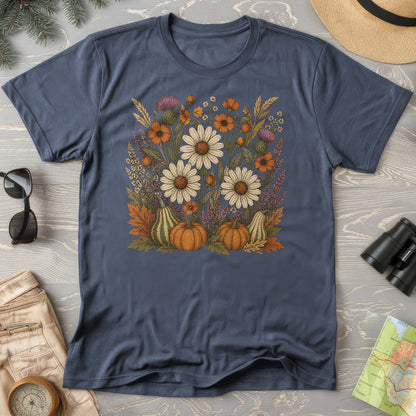Pumpkin Florals T-Shirt