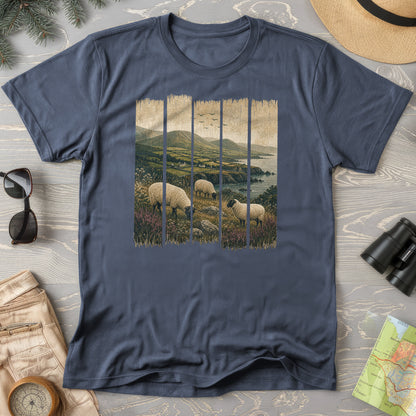 Ireland Sheep Panels T-Shirt