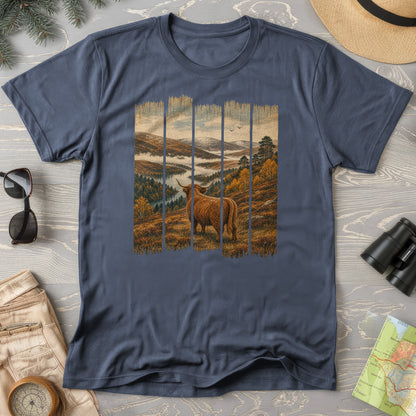 Scotland Coo Panels T-Shirt