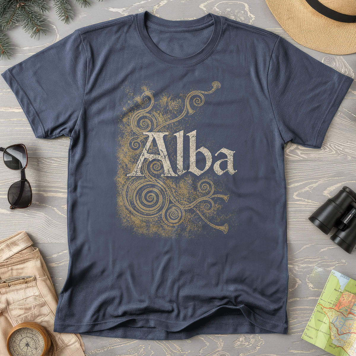 Alba Ancient Spirals T-Shirt
