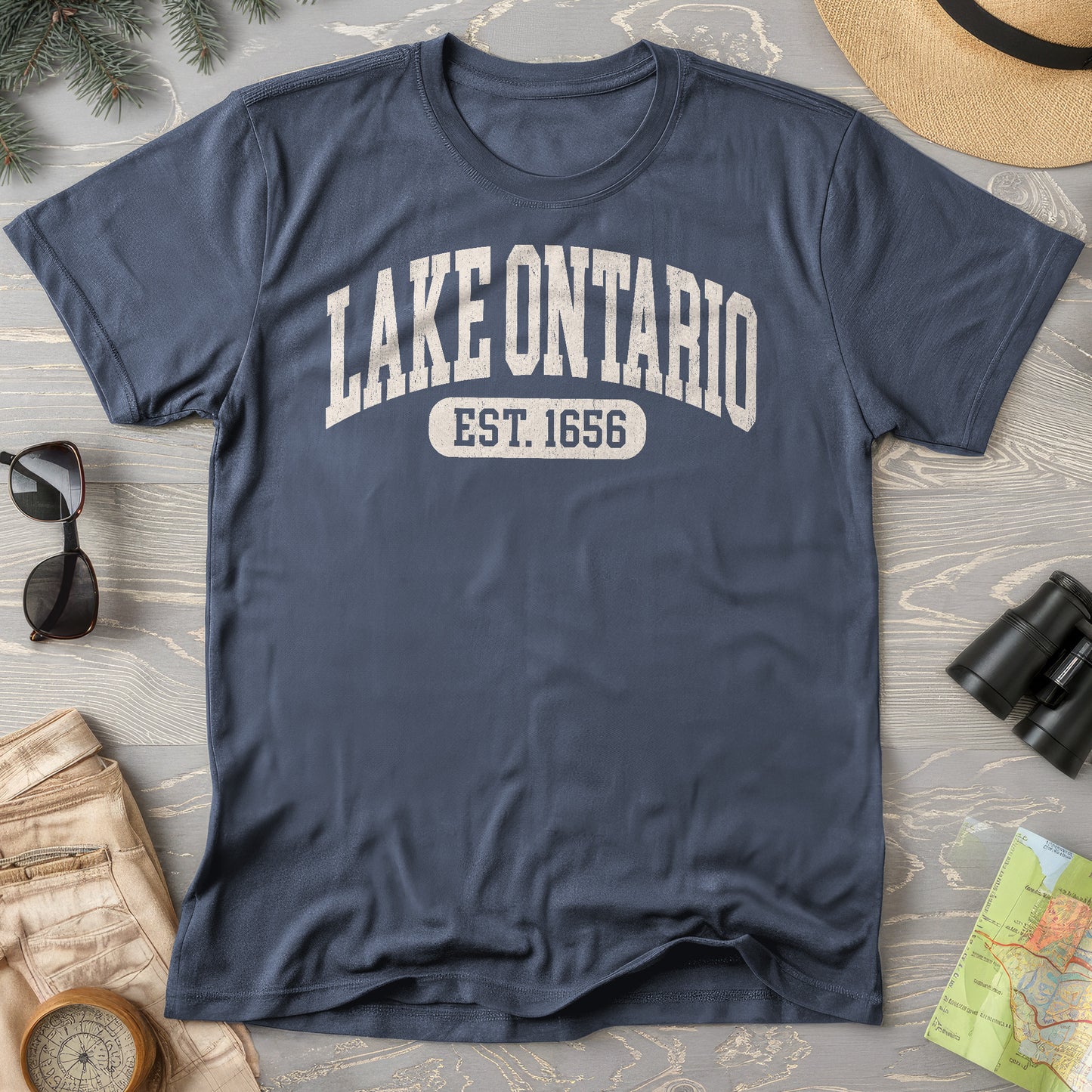 Lake Ontario Varsity T-Shirt