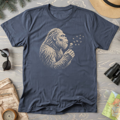Bigfoot Blowing Thistle T-Shirt