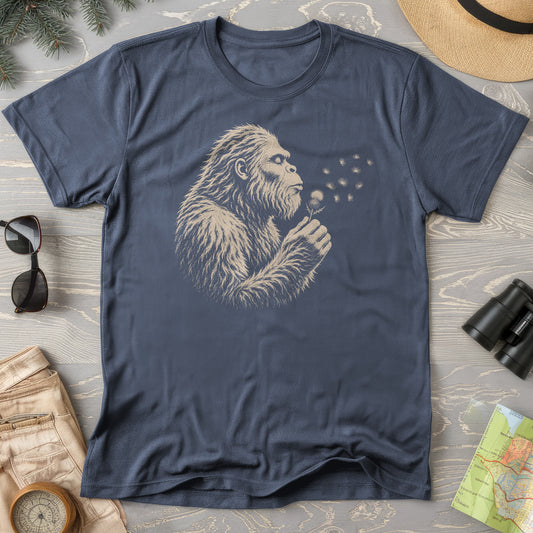 Bigfoot Blowing Thistle T-Shirt
