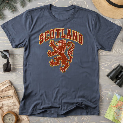 Red Vintage Rampant Lion T-Shirt