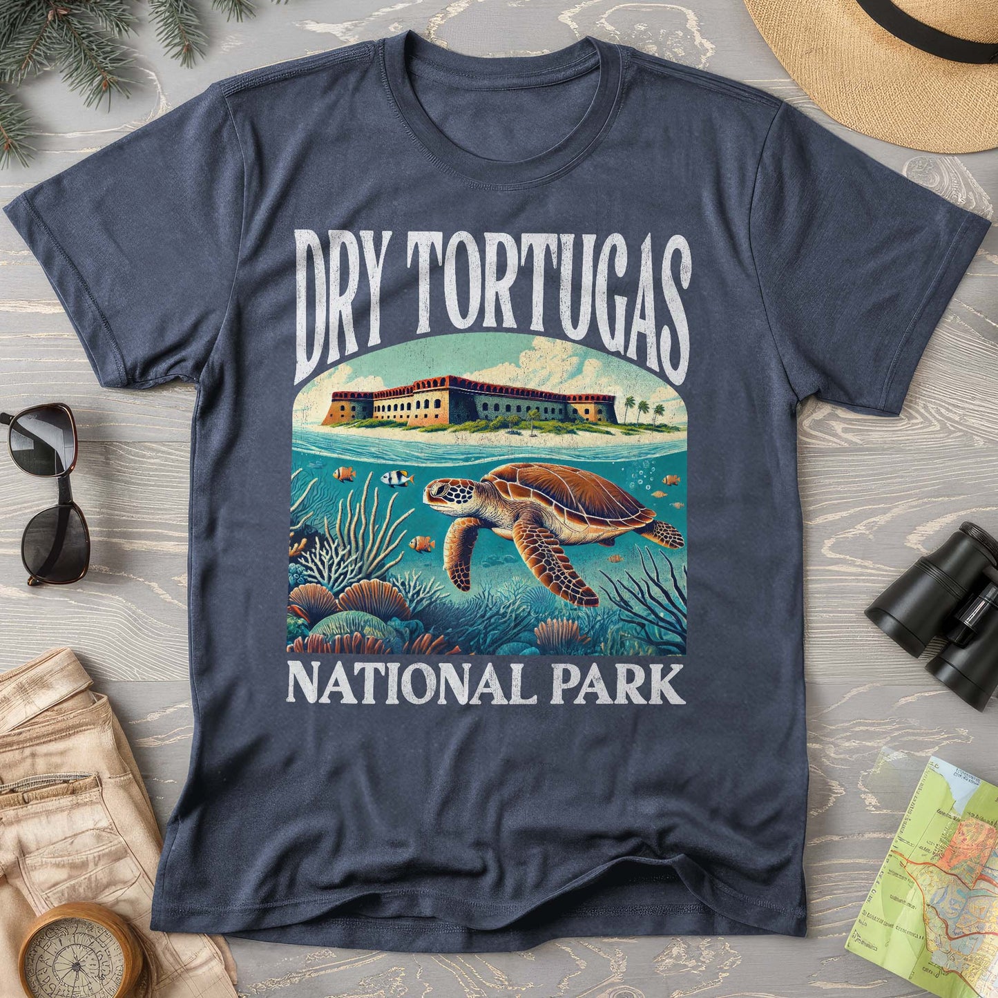 Dry Tortugas National Park "Big and Bold" Comfort Colors T-Shirt