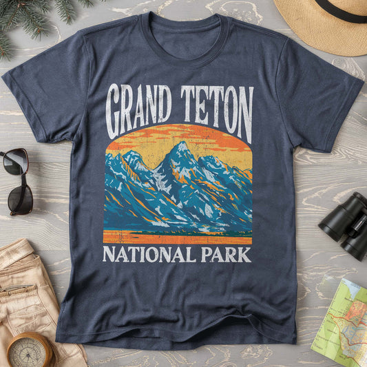 Bargain Bin Overstock! Grand Teton National Park "Big and Bold" T-Shirt