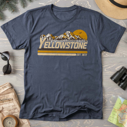 Yellowstone Retro Stripe Comfort Colors T-Shirt