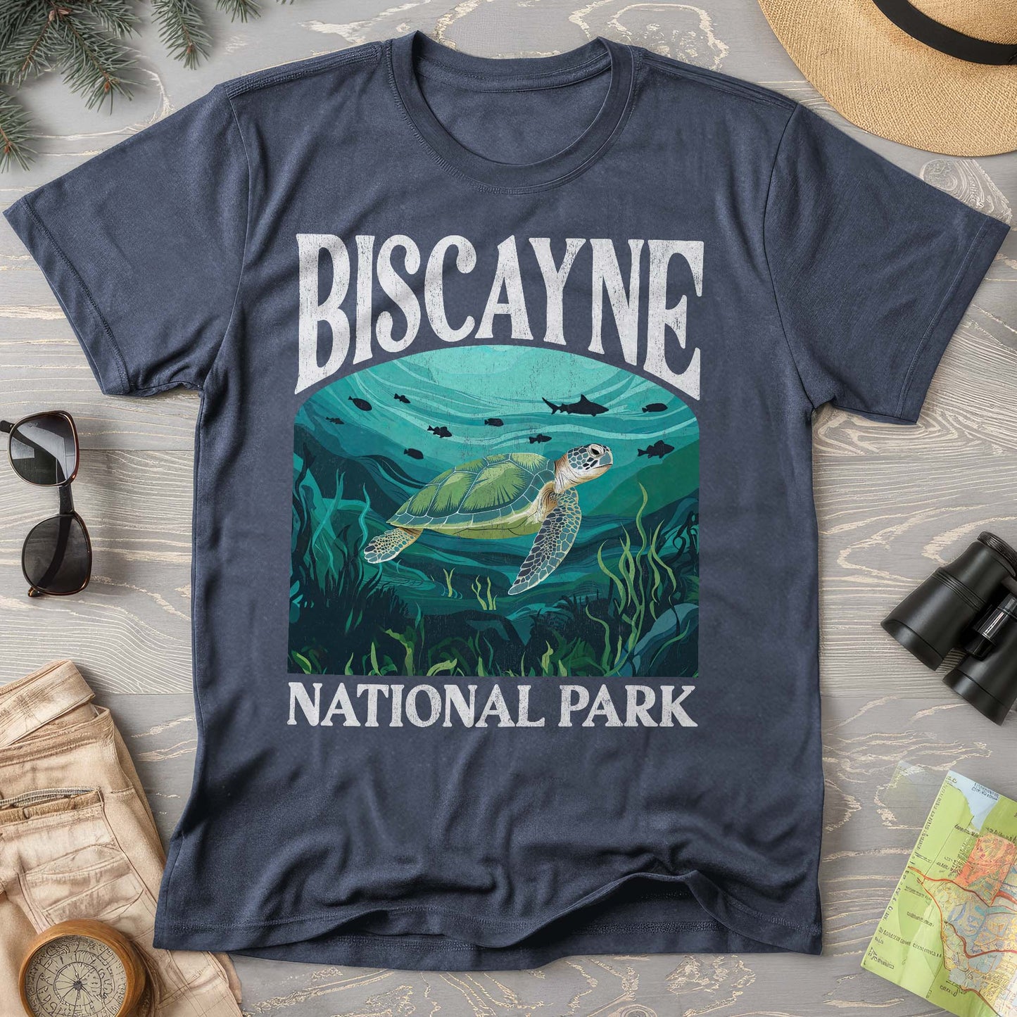 Biscayne National Park "Big and Bold" Comfort Colors T-Shirt