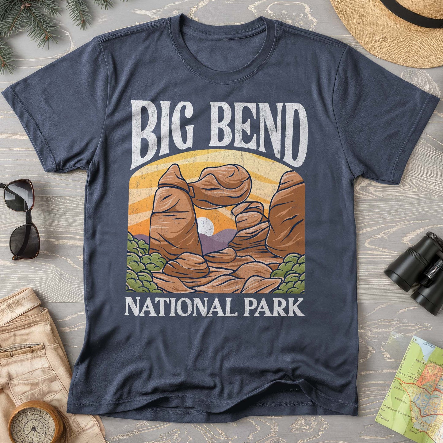 Big Bend National Park "Big and Bold" Comfort Colors T-Shirt