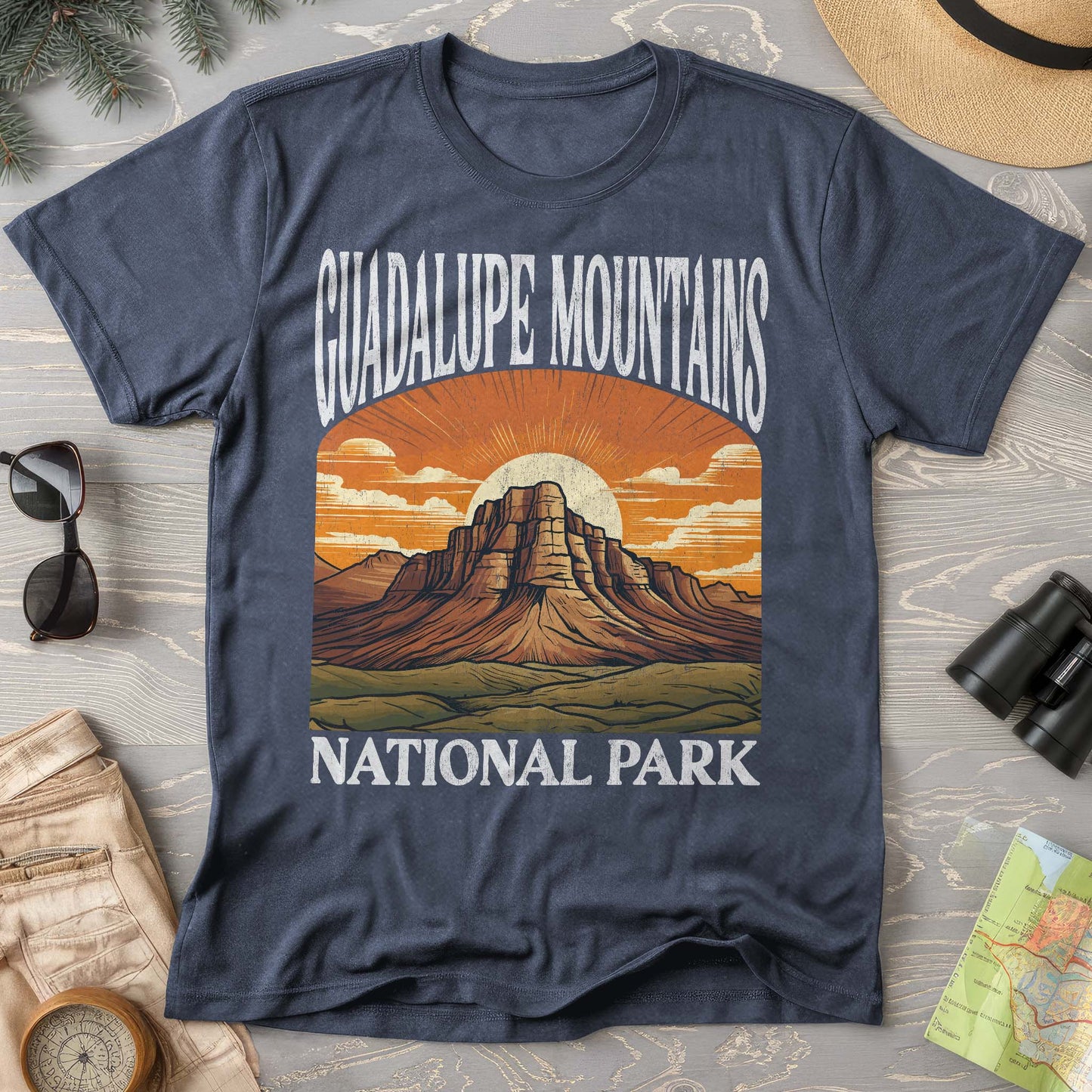 Guadalupe Mountains National Park "Big and Bold" Comfort Colors T-Shirt