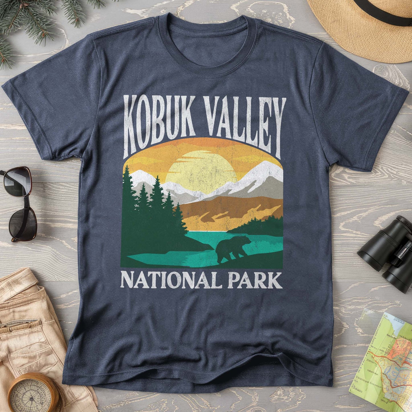 Kobuk Valley National Park "Big and Bold" Comfort Colors T-Shirt