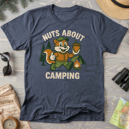 Nuts About Camping Comfort Colors T-Shirt