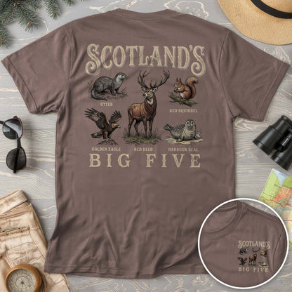 Scotland's Big Five Comfort Colors T-shirt