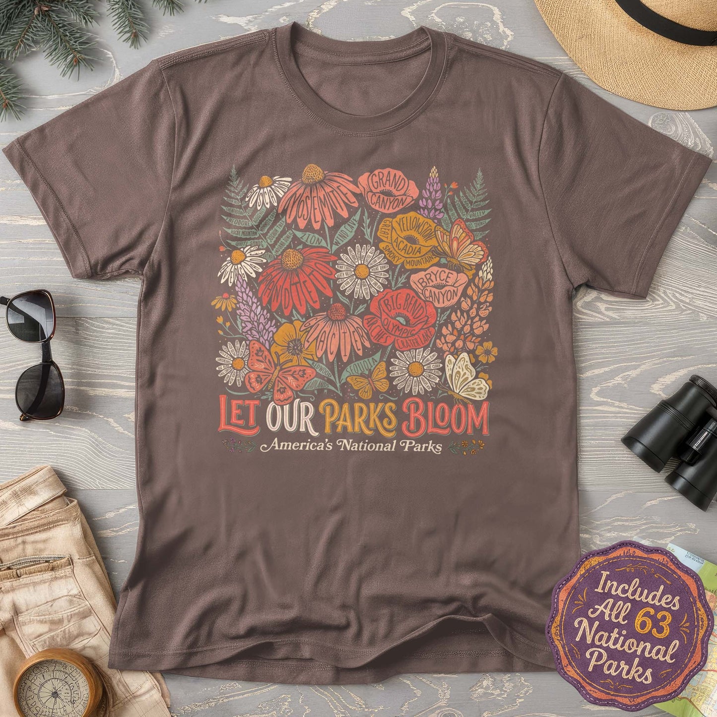 Let Our Parks Bloom T-Shirt