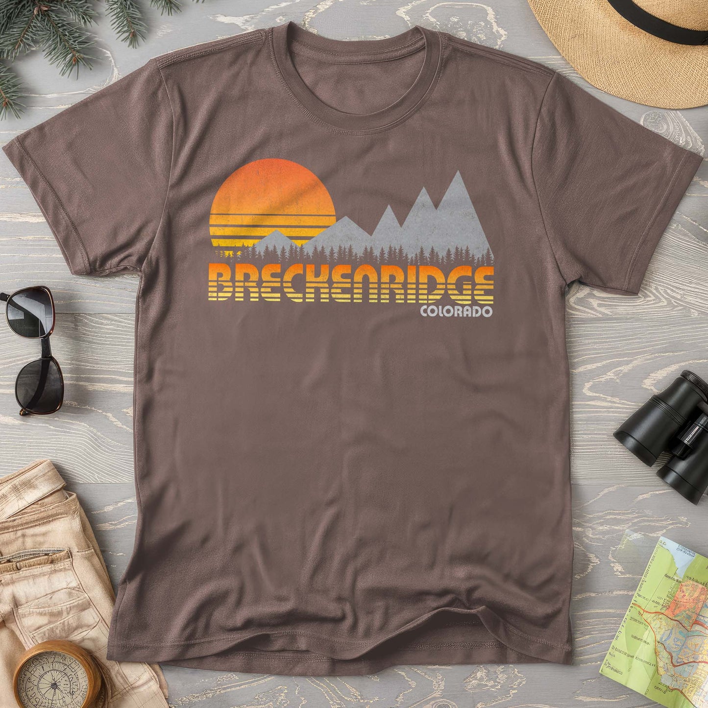 Breckenridge "80's Retro" Comfort Colors T-Shirt